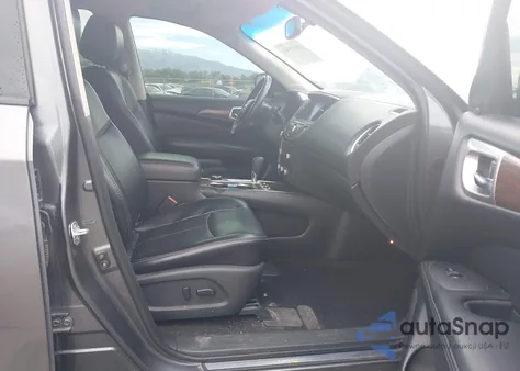 2018 Nissan Pathfinder Platinum from USA, damaged, VIN 5N1DR2MM4JC653846